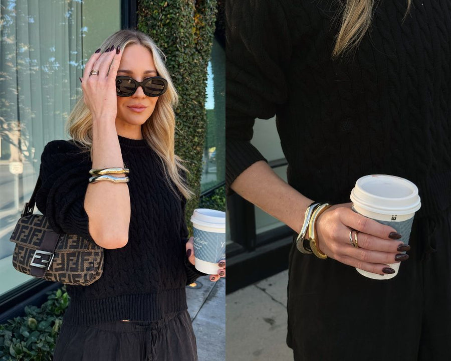 Caitlin Bangle - Gold