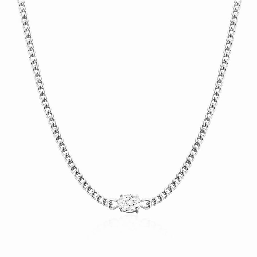 Cleo Necklace - Silver