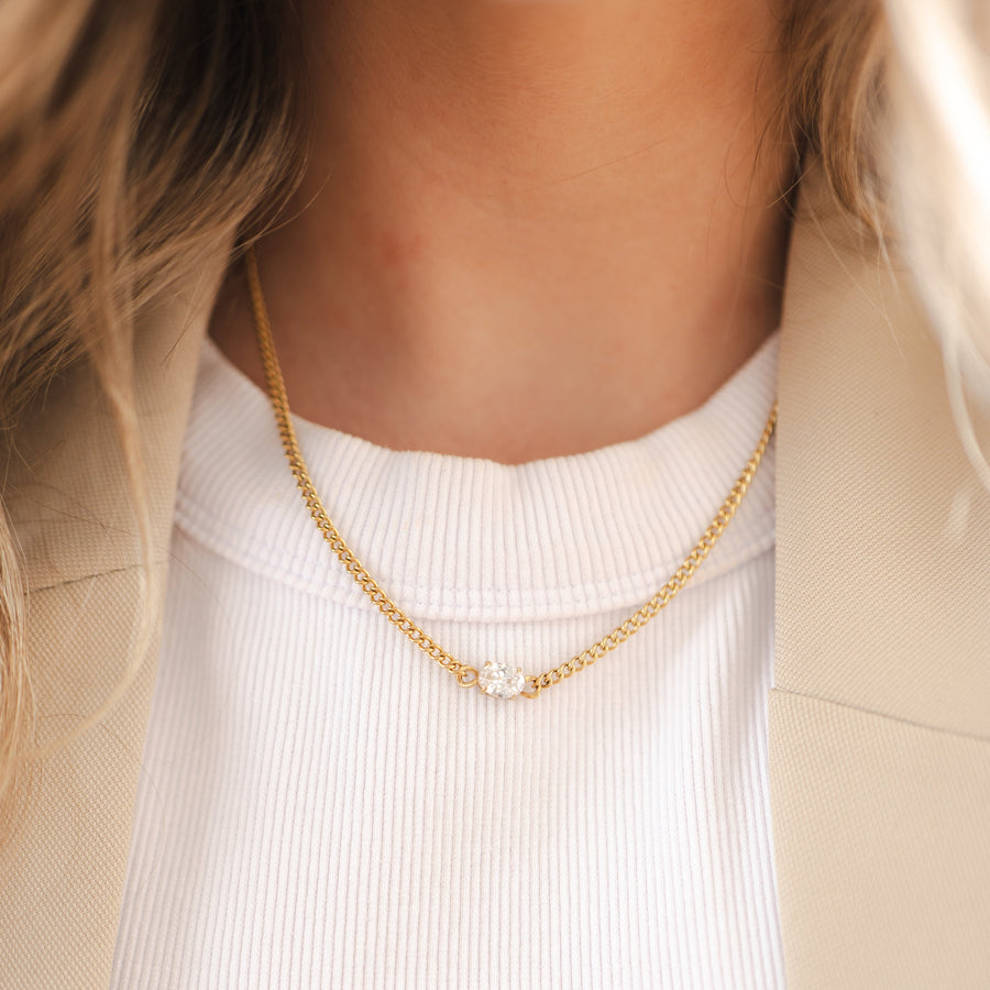 Cleo Necklace - Gold