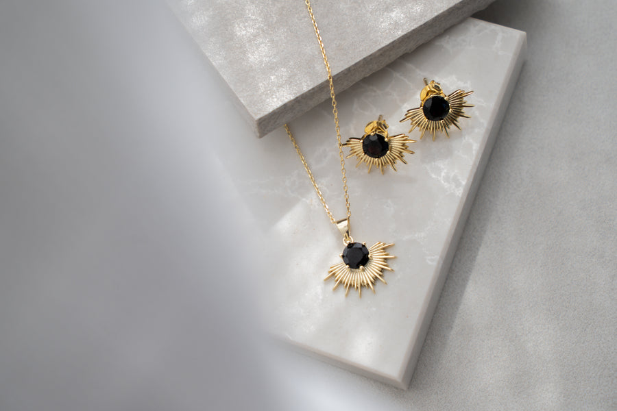 Solace Set Bundle  - Necklace and Earrings