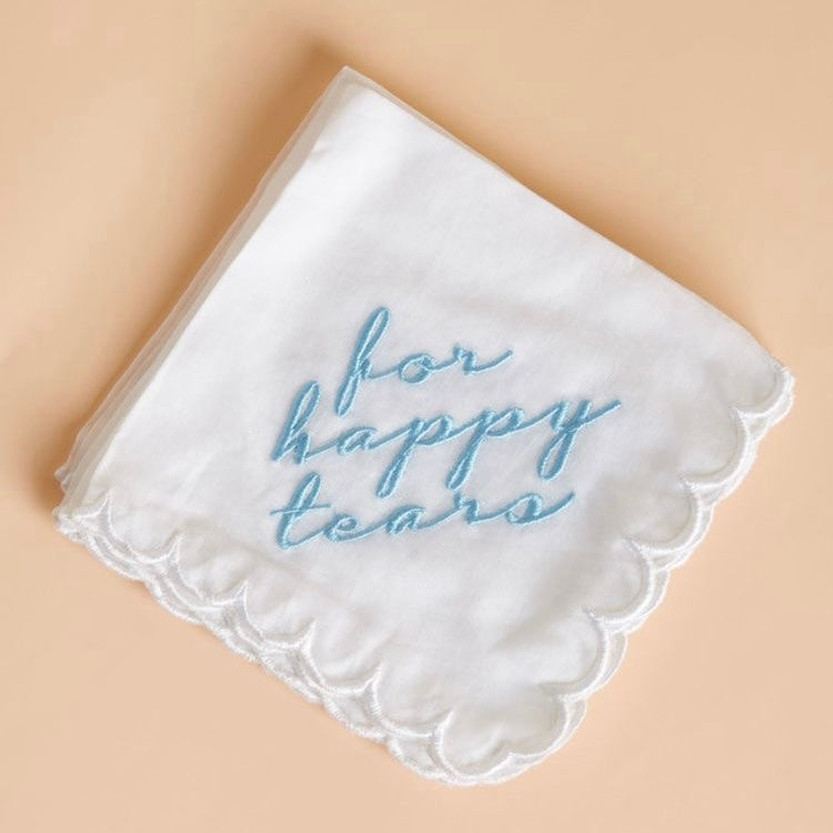 For Happy Tears Handkerchief