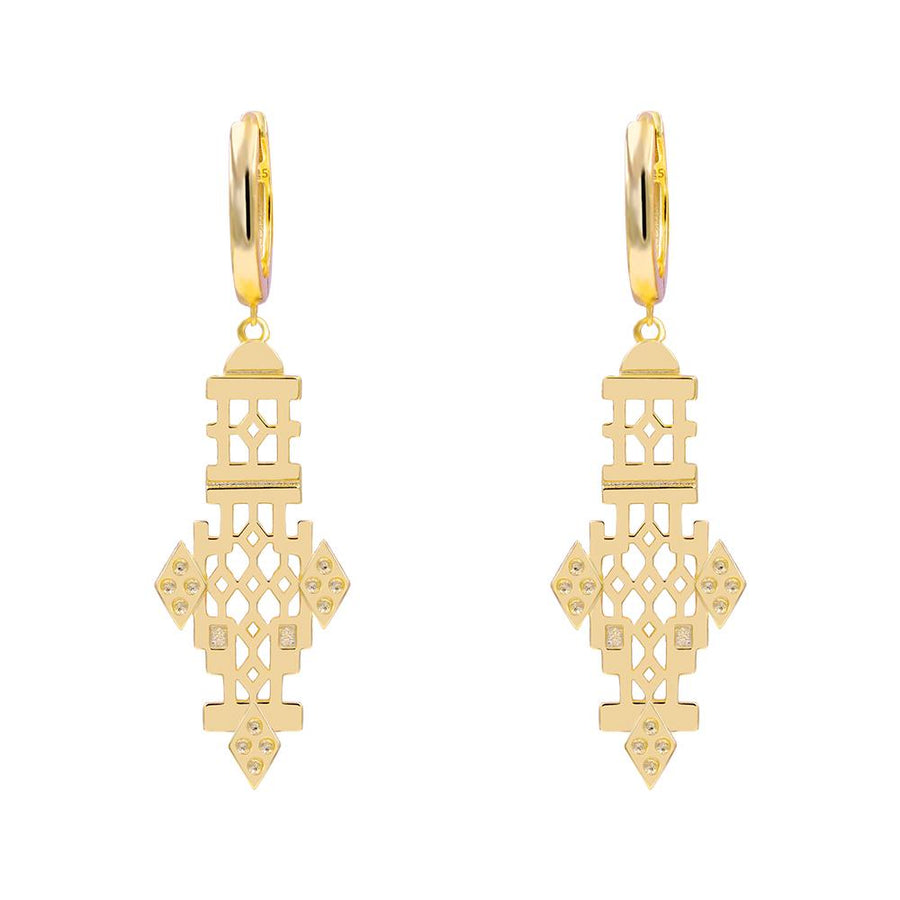 Florence Earrings - Gold